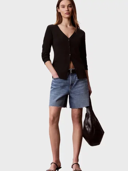 Дитячий кардиган Calvin Klein Jeans чорний