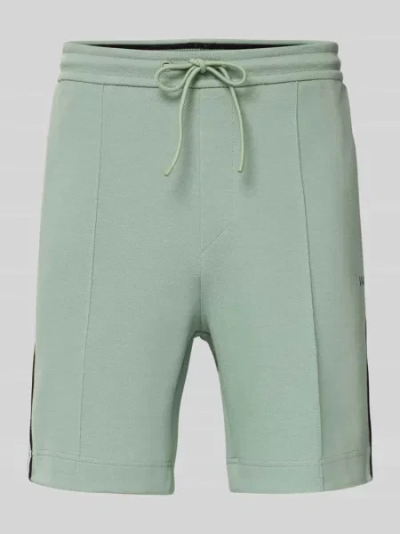 Szorty dresowe o kroju regular fit z mieszanka bawełny model JT_JOIN HEADLO' Boss Green