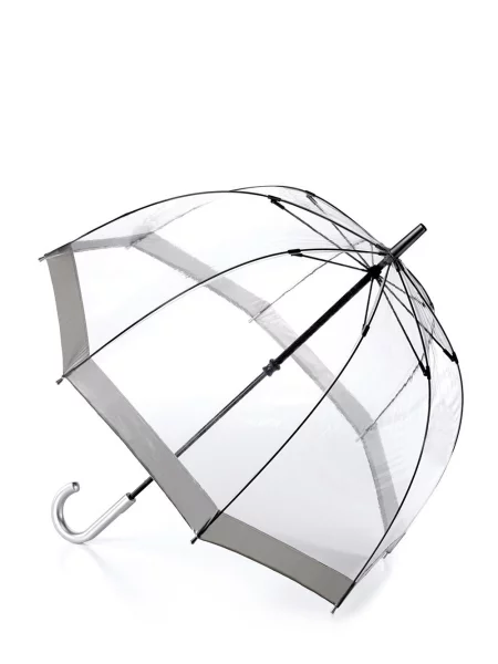 Fulton Umbrellas Парасолька-тростина Полівінілхлорид ПВХ срібний