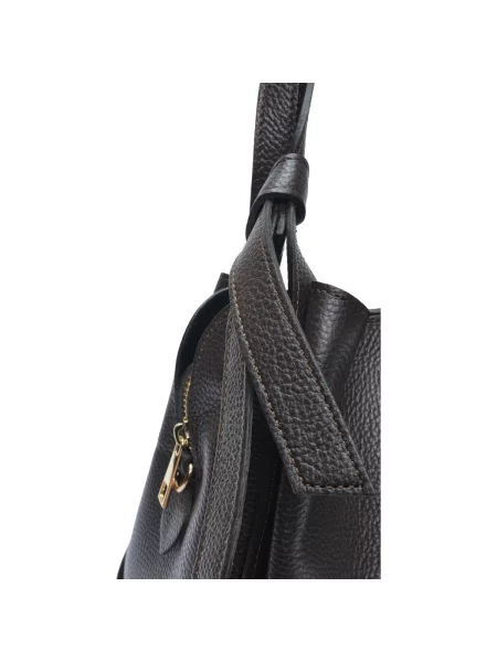 Geantă shopper Anna Luchini bordo