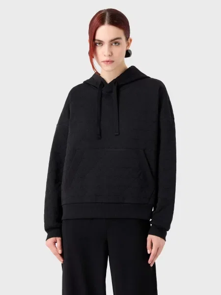 Худи Emporio Armani черное