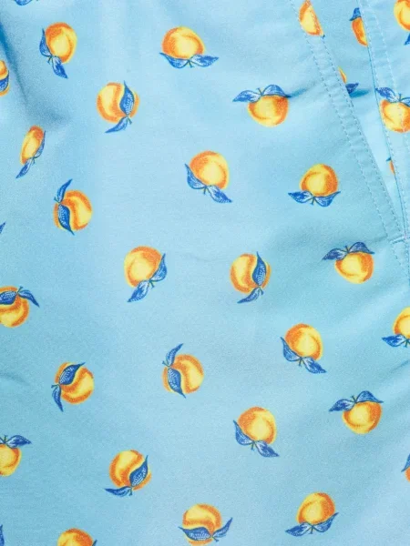 Fürdőruha Paul Smith nyomtatás kék