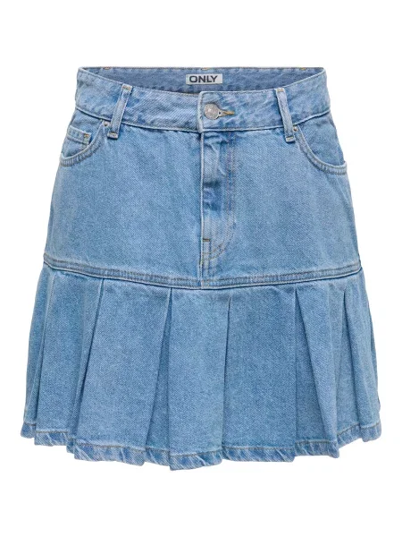 ONLY Fustă ONLEMERSON denim albastru