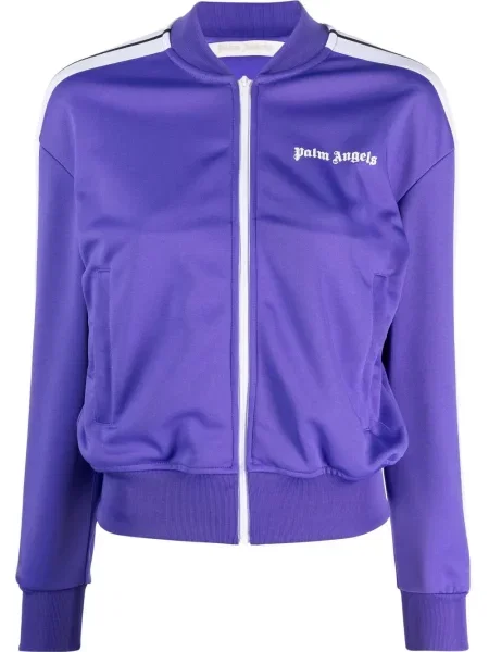 Geacă Palm Angels cu imagine violet
