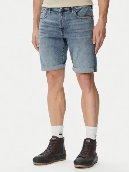 G-Star Raw Džinsiniai šortai mėlyna