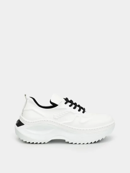 Кожаные кроссовки It-girl белые