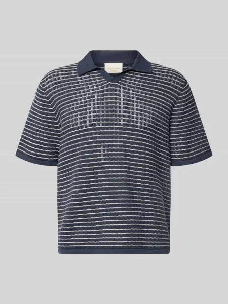 Koszulka polo z dekoltem w serek krój regular fit Jack & Jones