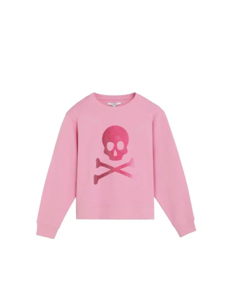 Scalpers Pulover Caviar Skull roz