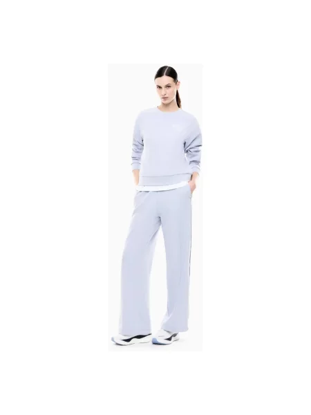 Spodnie Emporio Armani Ea7 niebieskie