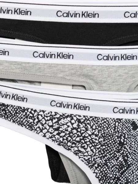 Τάνγκα Calvin Klein με αυτόγραφο μαύρο