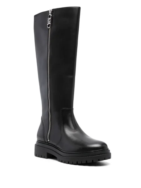 Pantofi loafer Michael Michael Kors din piele cu imagine negru