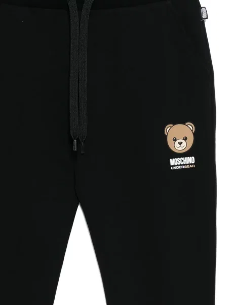 Șosete Moschino cu imagine negru