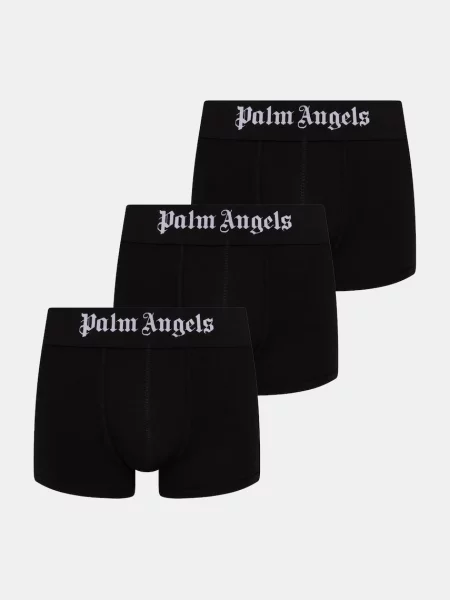 Palm Angels bokserki dopasowane z czarne