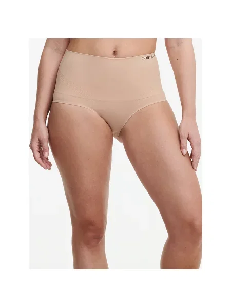 Klasične hlačke Chantelle bež