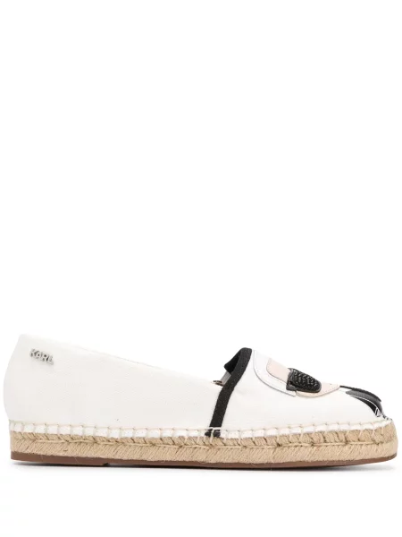 Espadrile Karl Lagerfeld cu aplicații
