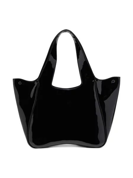 Shopper z detalem z logo Diesel czarna