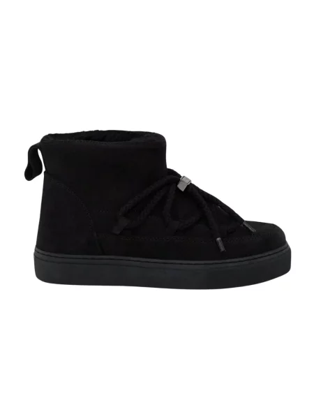 Inuikii śniegowce zamszowe Classic Low czarny