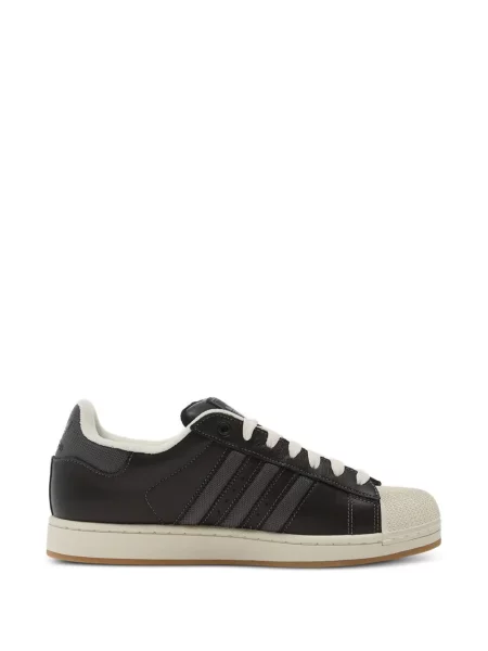 Antrenament grafic tricou Adidas Spezial de jumătate de fermoar negru