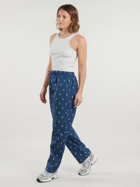 Pijamale Polo Ralph Lauren albastru