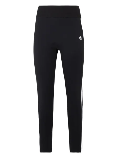 ADIDAS ORIGINALS Leggings / alb negru