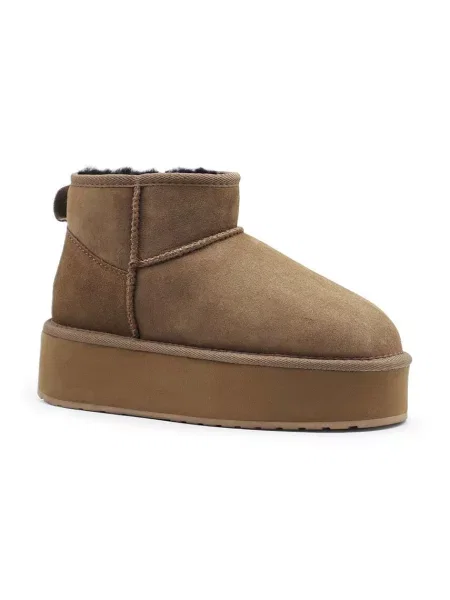 Замшевые сапоги Emu Australia коричневые