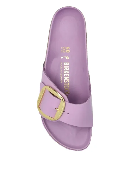 Sandale Birkenstock din piele violet