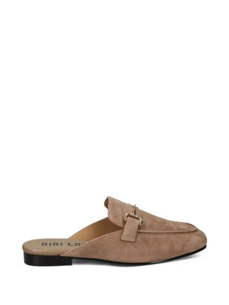 Papuci tip mules Bibi Lou din piele de căprioară