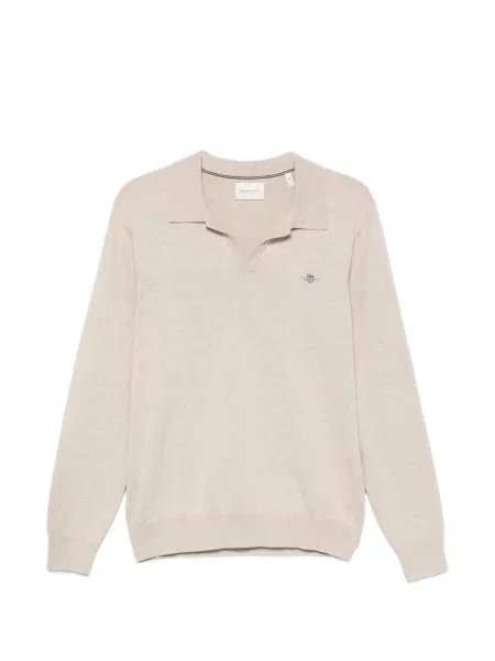 Tricou Gant cu broderie