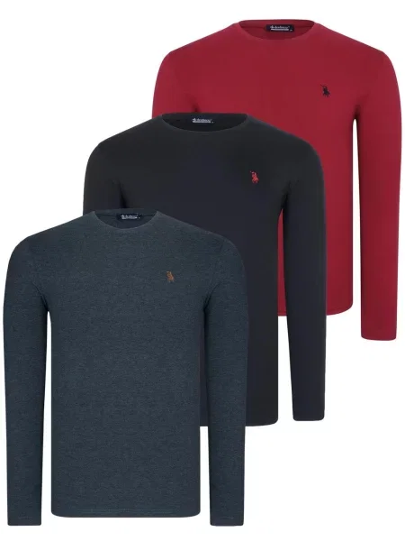 Суитчър Dewberry с кръгло деколте черно