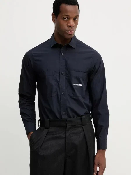 Srajca Armani Exchange mornarsko modra