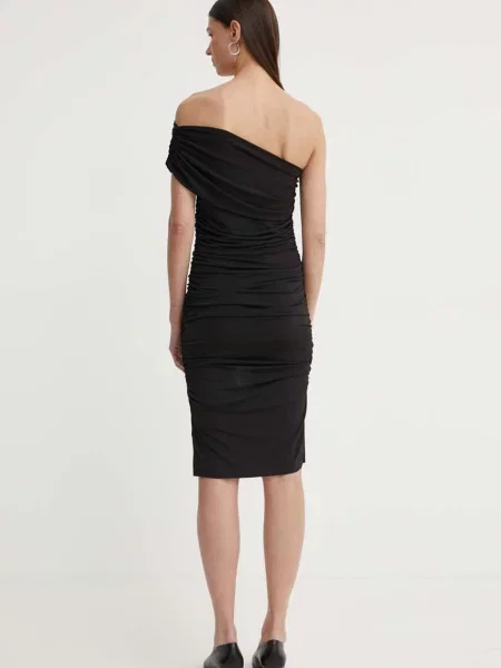 Сукня Day Birger et Mikkelsen Delilah Day Wish midi облягаюча чорний