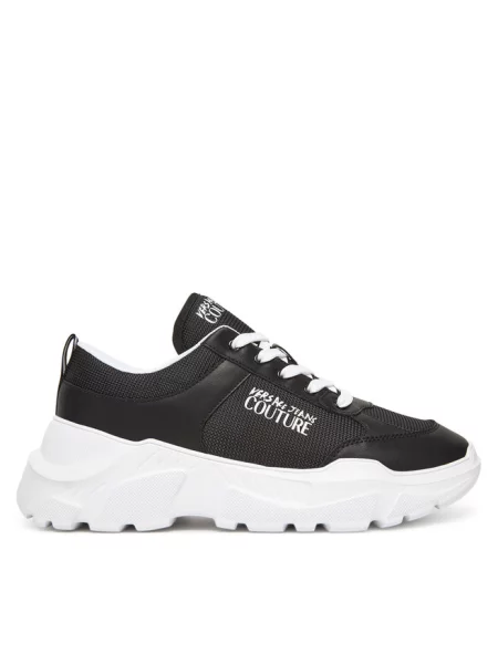 Sneakersy Versace Jeans Couture czarne