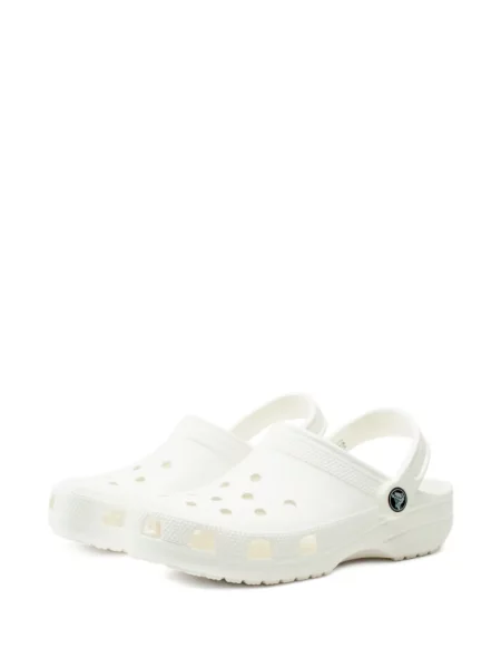 Klapki mules dziecięce Crocs białe