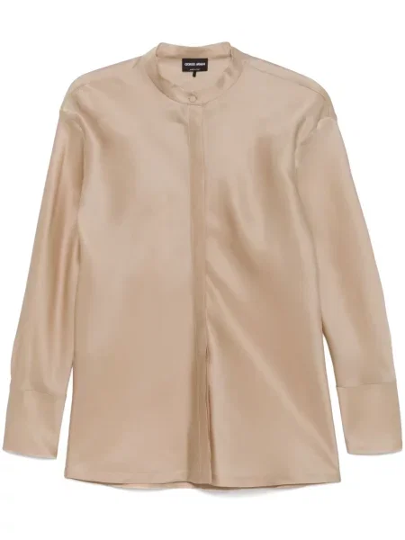 Cămașă Giorgio Armani de mătase