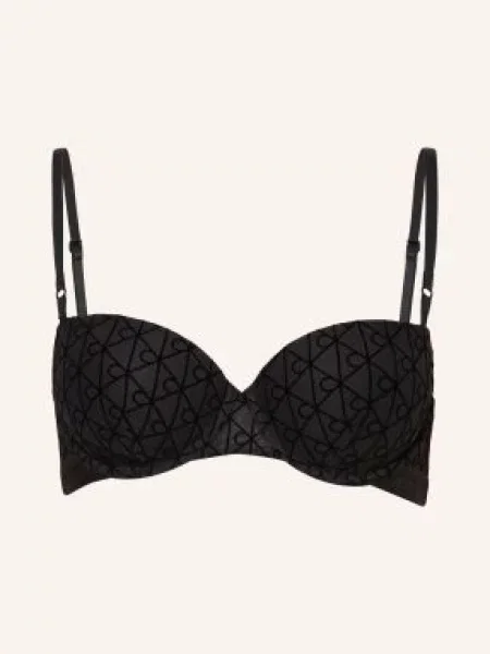 Calvin Klein Podprsenka S Kosticemi černá