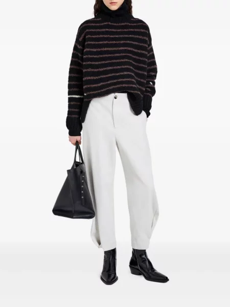 Pantaloni Proenza Schouler White Label alb