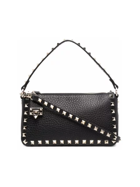 Torebka crossbody Valentino Garavani skórzana czarna