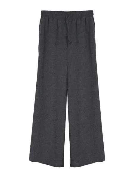 Trendyol Pantaloni metalic gri