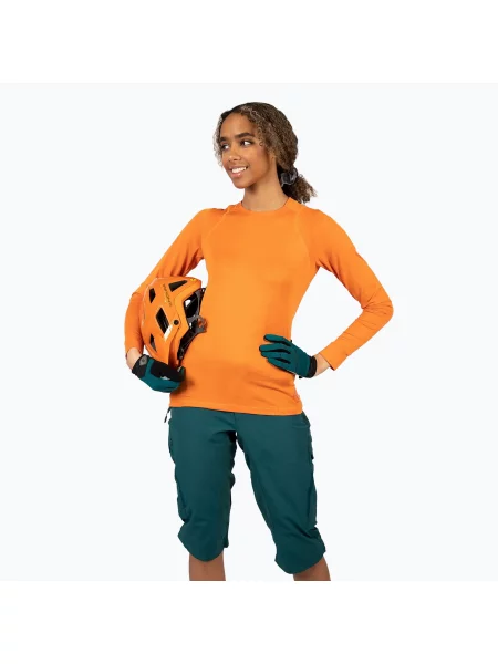 Дамски шорти за колоездене Endura Hummvee blue steel синьо