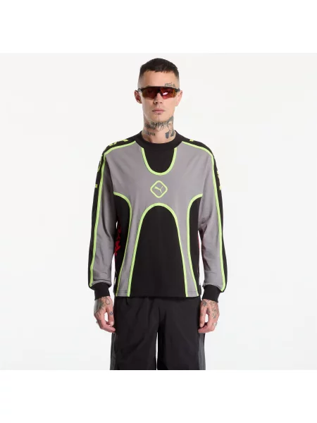 Tricou Puma din jerseu gri