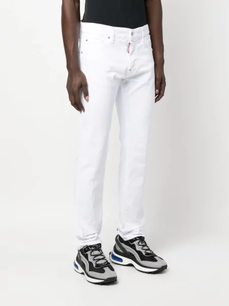 Džínsy Dsquared2 biela
