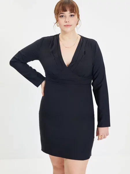 Rochie maxi Trendyol negru