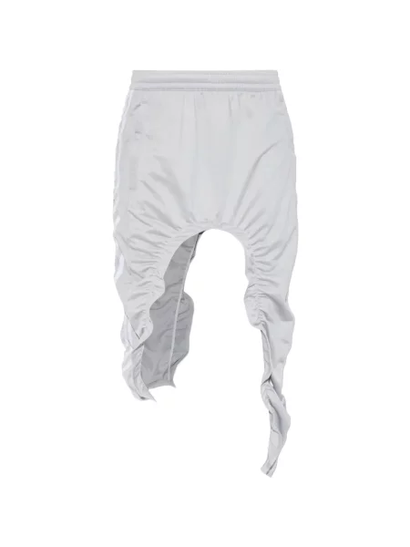 Decupat tricou Adidas cu imagine alergare gri