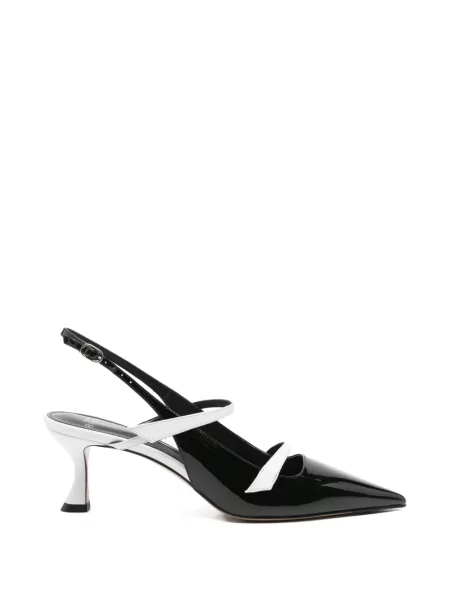 Pantofi cu toc Alexandre Birman din piele slingback negru