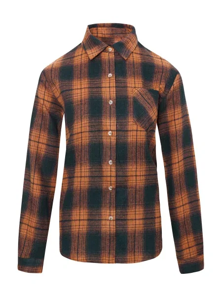 Imily Bela Bluză portocaliu homar / negru alb