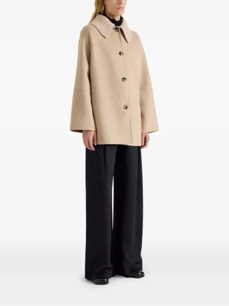 Gulerat geacă Proenza Schouler White Label alb