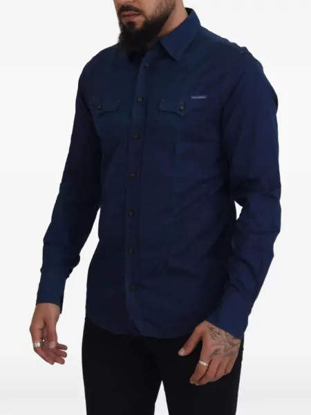 Cămașă Dolce & Gabbana albastru