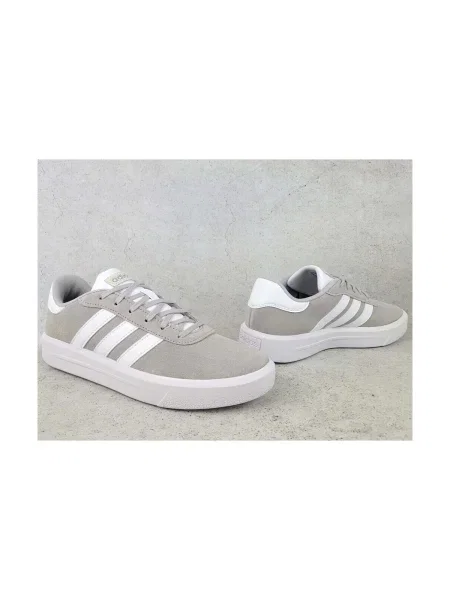 Szarvasbőr félcipő Adidas szürke