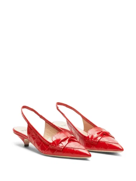Bateliai N°21 su lankeliu slingback raudona