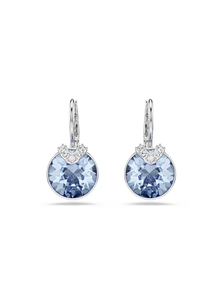 Swarovski kolczyki BELLA niebieskie